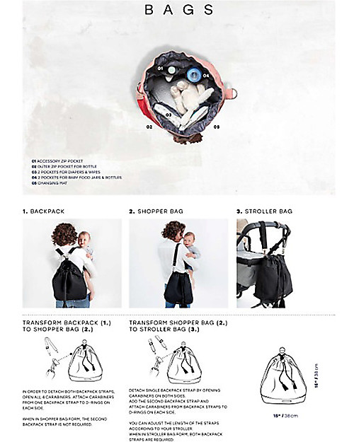 bucket diaper bag